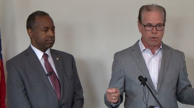 Carson, Braun Tout Opportunity Zones At Indianapolis Site #opportunityzones